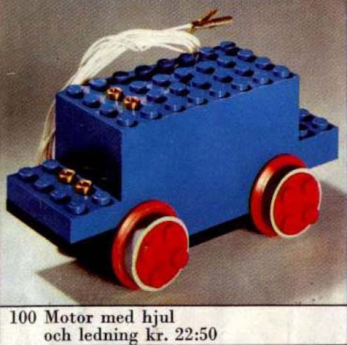 4.5V Motor with Wheels (Large Version)