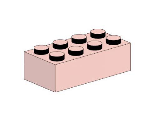2x4 Sand Red Bricks