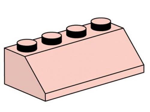 2x4 Sand Red Roof Bricks