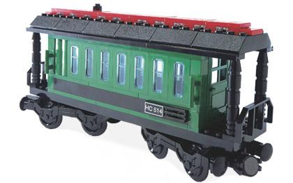 Green Passenger Wagon