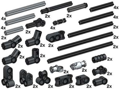 Technic Cross Axles