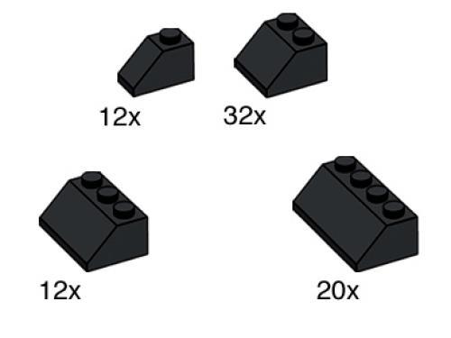 Black Roof Tiles