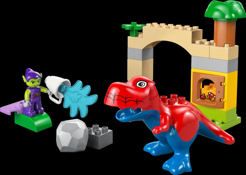 Dinosaur Spidey-Rex vs. Green Goblin