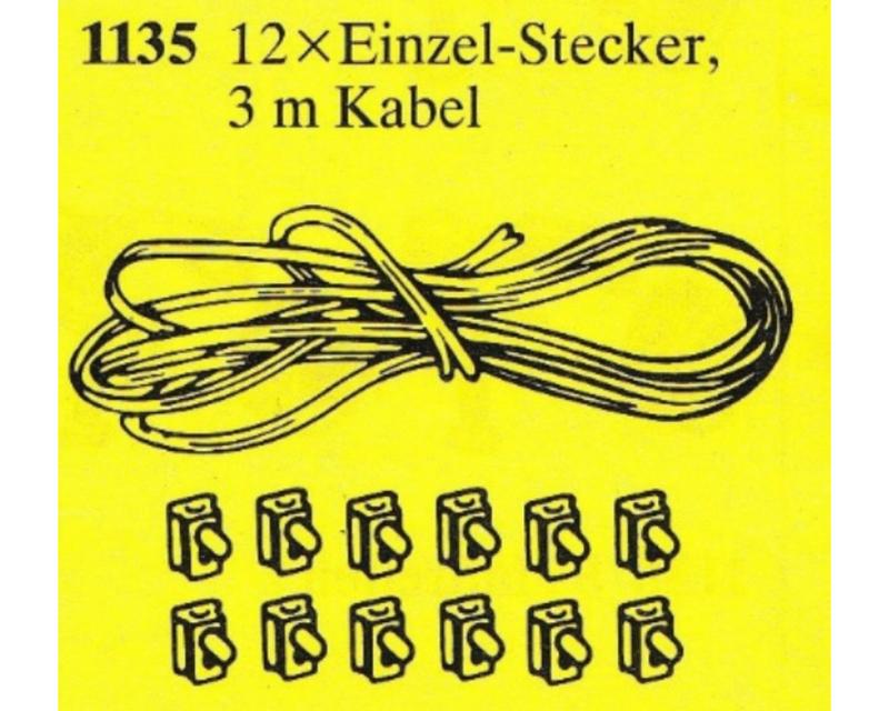 Battery Cable Kit, 20 Connectors, 3m Cable