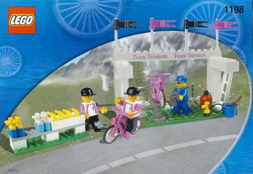 Telekom Race Cyclists and Service Crew