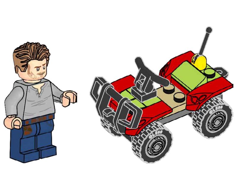 Owen with Quad bike