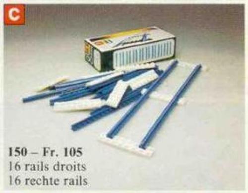 Straight Train Track