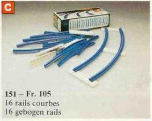 Curved Train Track