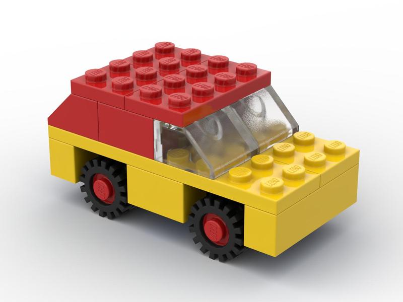 Red and Yellow Car