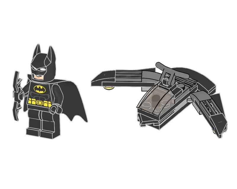 Batman with Jet