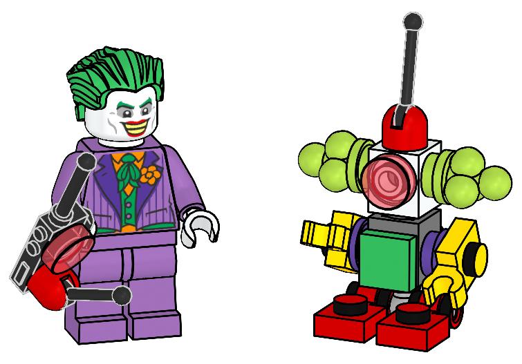 The Joker with Robot
