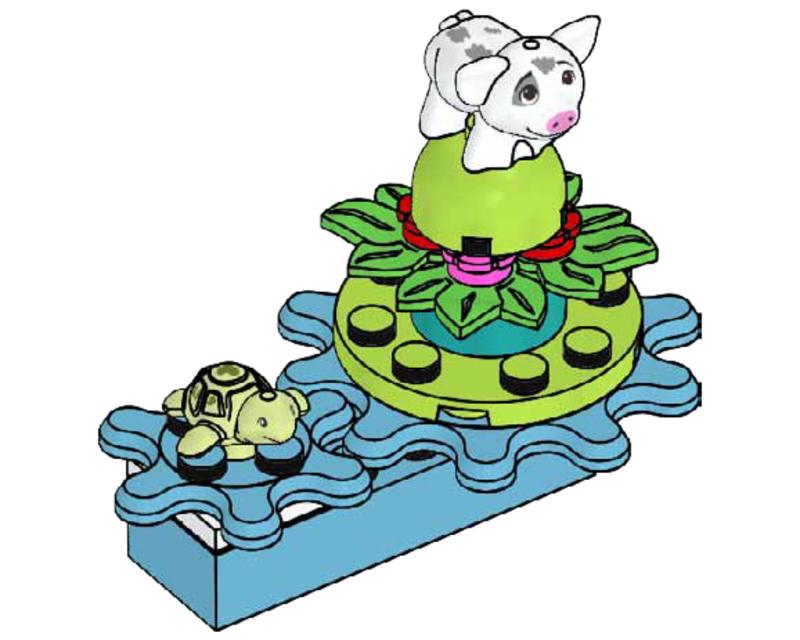 Pua Pig and Turtle