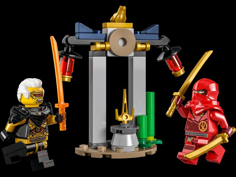 Kai and Rapton's Temple Battle