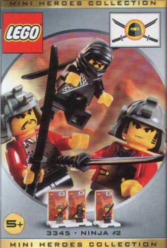 Three Minifig Pack - Ninja #2