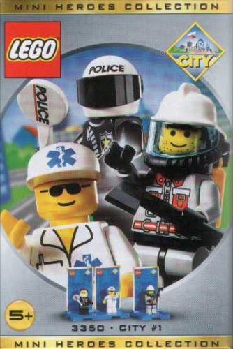 Three Minifig Pack - City #1