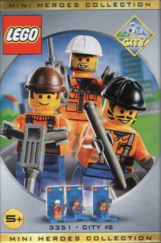 Three Minifig Pack - City #2