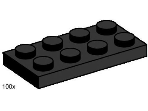 2x4 Black Plates