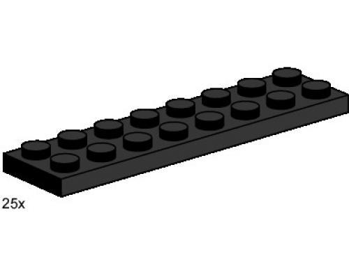 2x8 Black Plates