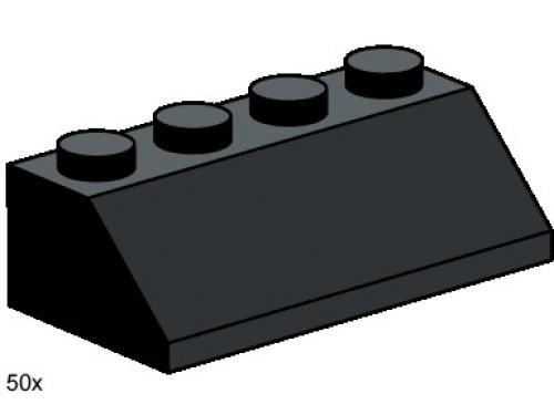 2x4 Roof Tiles Steep Sloped Black