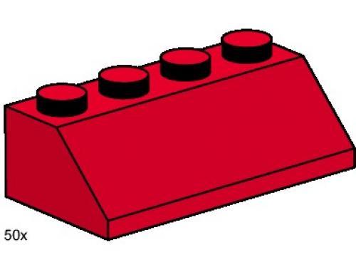 2x4 Roof Tiles Steep Sloped Red