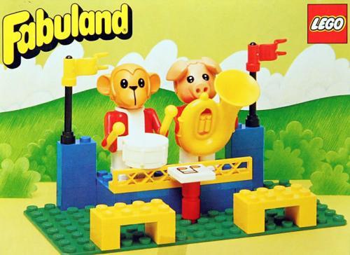 The Fabuland Big Band Peter Pig and Gabriel Gorilla
