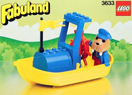 Motor Boat with Walter Walrus