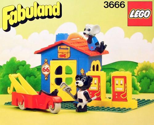 Billy Bear and Mortimer Mouse's  Service Station