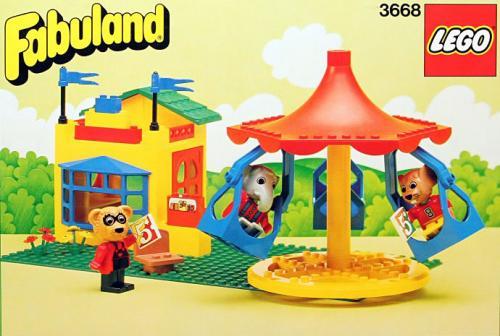 Merry-Go-Round with Ticket Booth