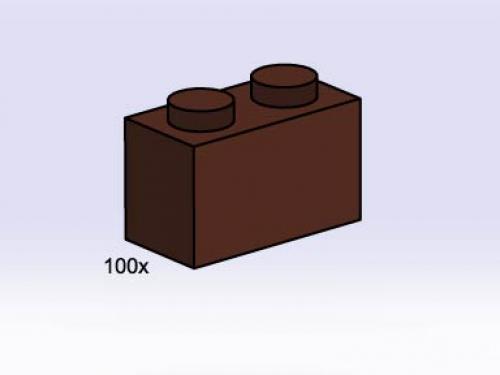 1x2 Brown Bricks