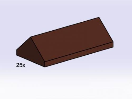 2x4 Ridge Roof Tiles Steep Sloped Brown