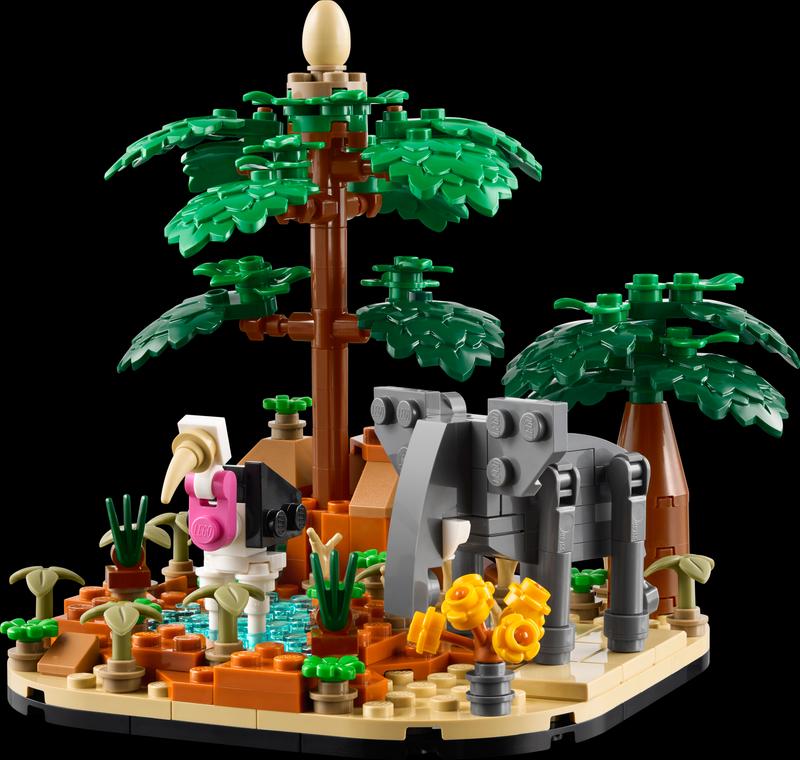 African Savanna Diorama