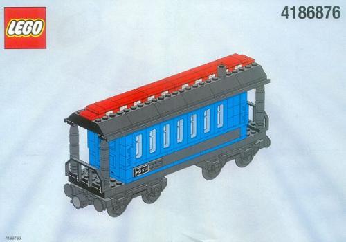 Blue Passenger Wagon