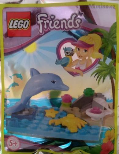 Dolphin and beach