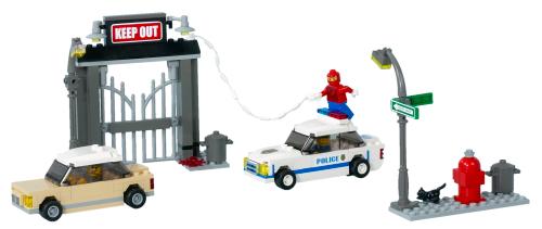 Spider-Man's first chase