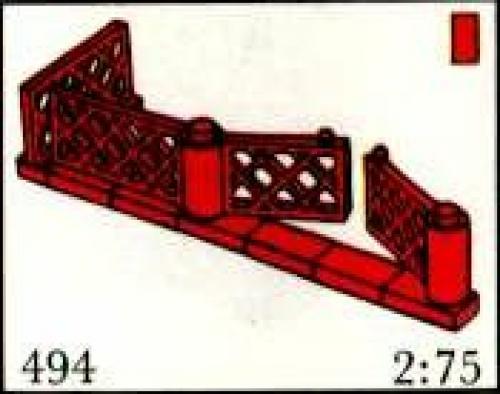 Gates and Fence, White (The Building Toy)