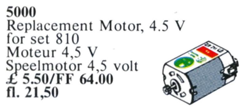 Replacement Motor 4.5V