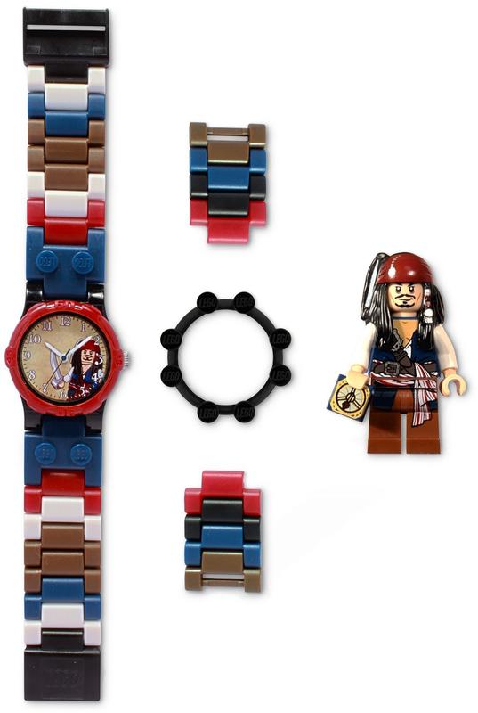 Pirates of the Caribbean Jack Sparrow with Minifigure Watch