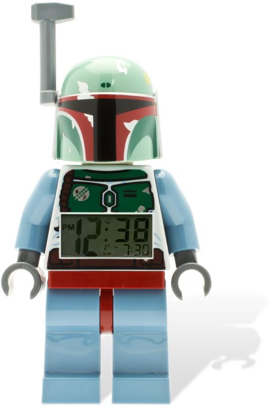 Boba Fett Minifigure Clock