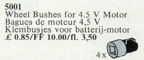 4 Wheel Bushes for 4.5V Basic Motor