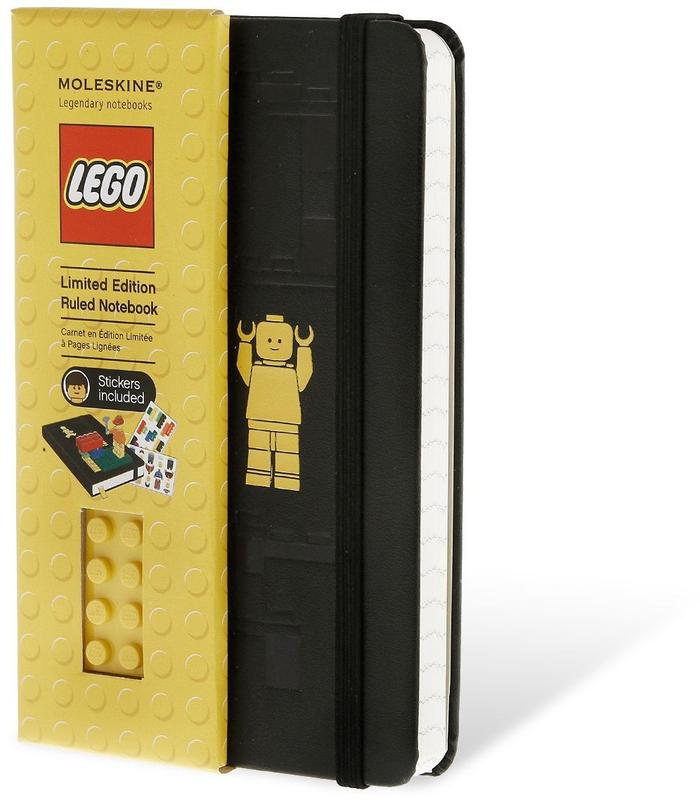 Moleskine notebook yellow brick, ruled, small