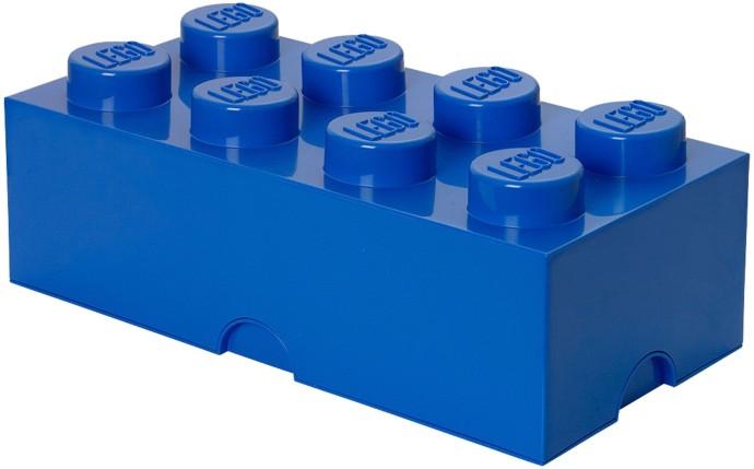 8 stud Blue Storage Brick