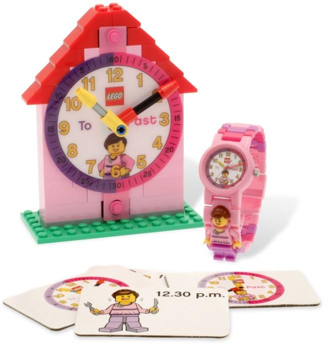 Time-Teacher Girl Minifigure Watch & Clock
