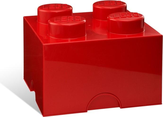 4-stud Red Storage Brick