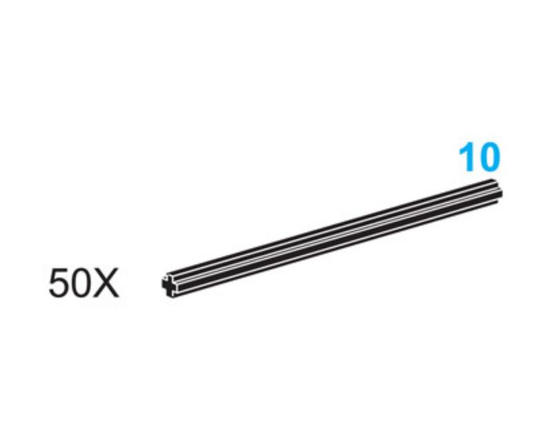 10M Cross Axles