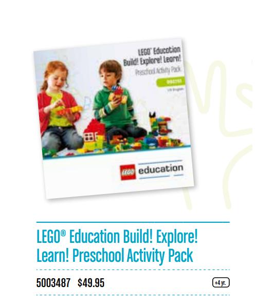 Build! Explore! Learn! Preschool Activity Pack