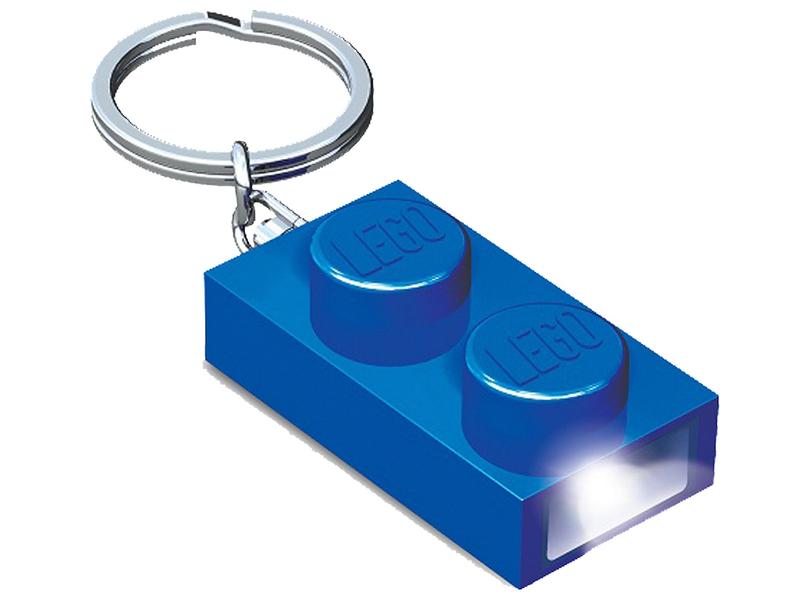 LEGO 1x2 Brick Key Light (Blue)