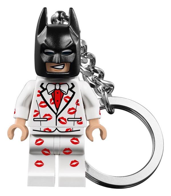 Kiss Kiss Tuxedo Batman Key Chain