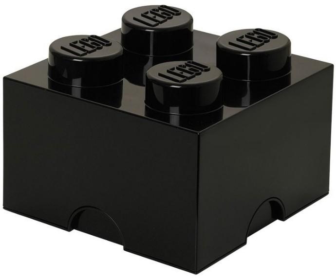 4 stud Black Storage Brick