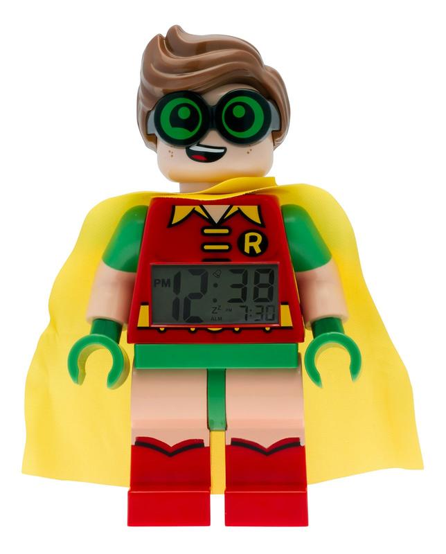 THE LEGO BATMAN MOVIE Robin™ Minifigure Alarm Clock