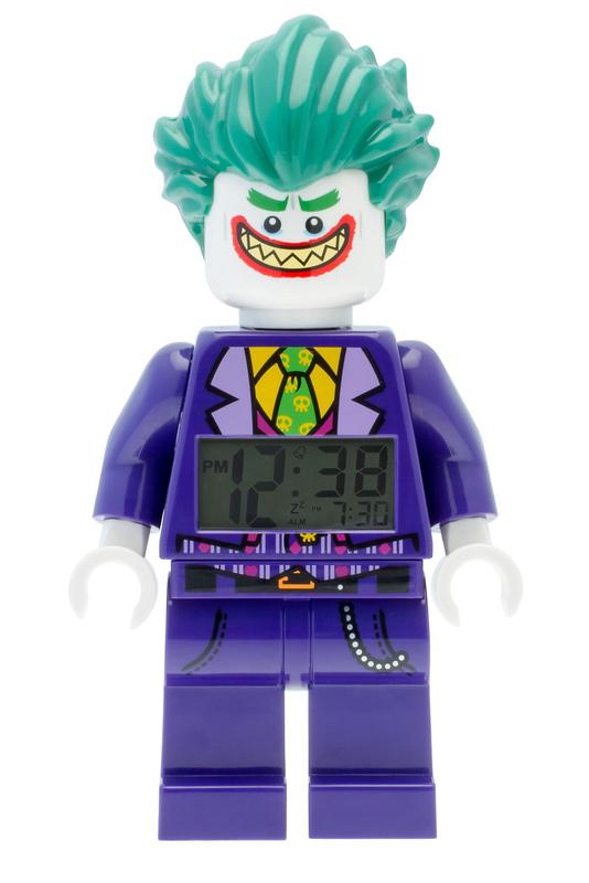 THE LEGO BATMAN MOVIE The Joker™ Minifigure Alarm Clock